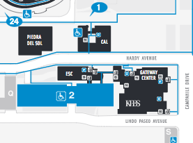 thumbnail of the campus access map