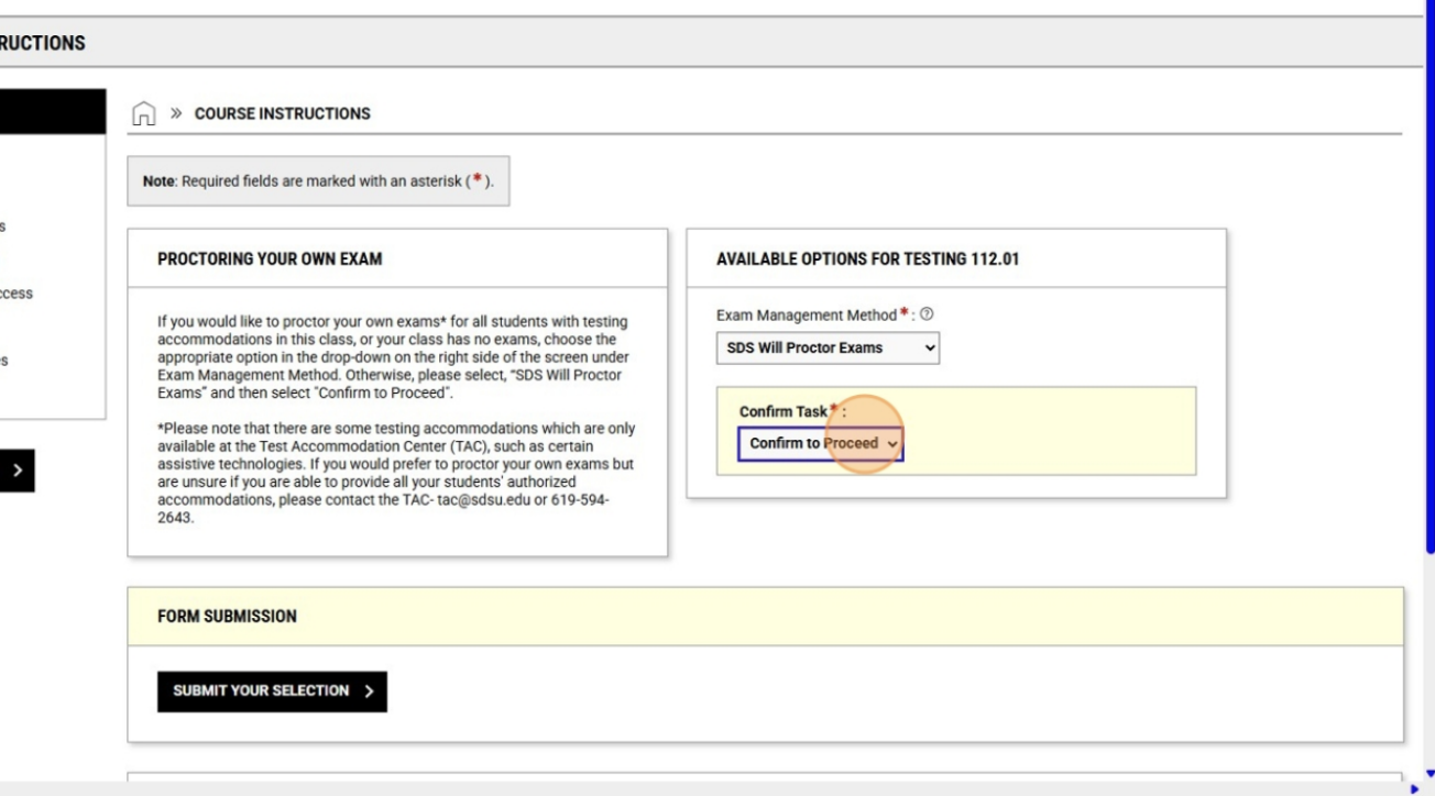 Click "Confirm to Proceed"