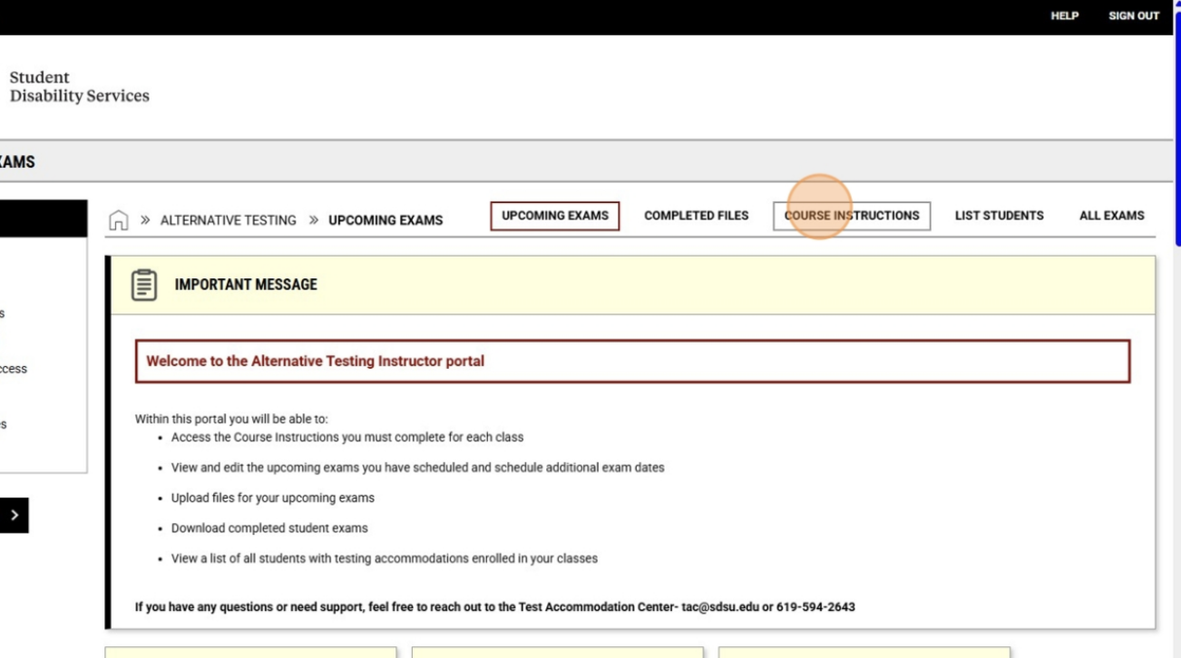 Applying a Completed Course Instructions Page to Other Classes
