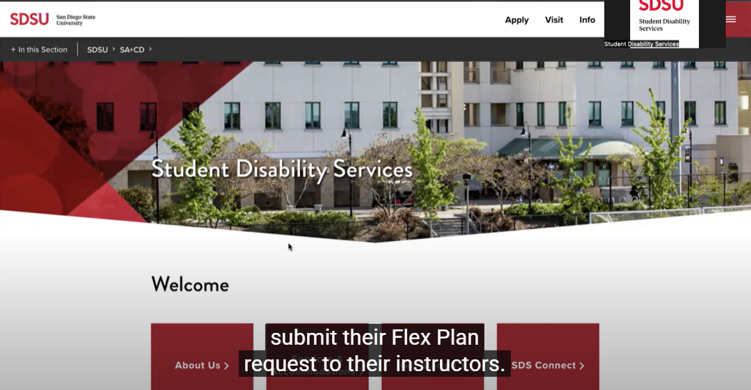 Student Guide for Flex Plan Request
